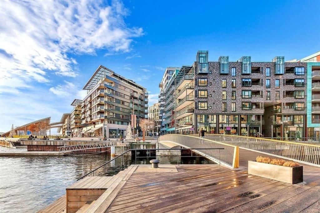 Tjuvholmen / Aker Brygge - Most Expensive Area In Oslo! Leilighet Eksteriør bilde