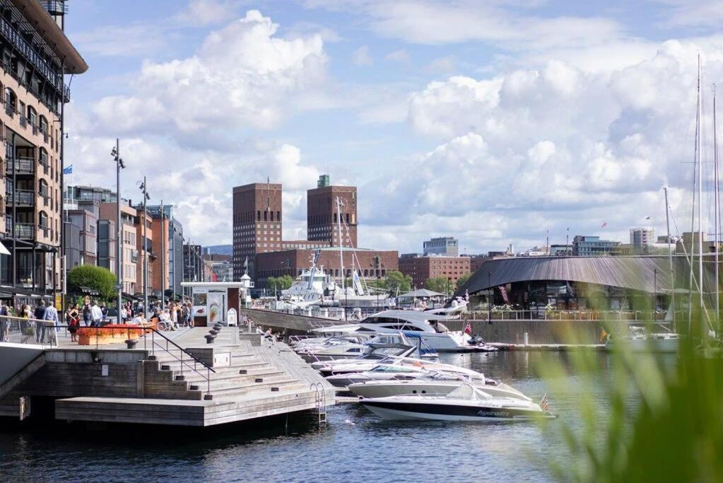 Tjuvholmen / Aker Brygge - Most Expensive Area In Oslo! Leilighet Eksteriør bilde
