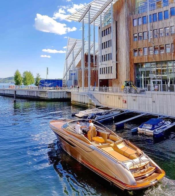 Tjuvholmen / Aker Brygge - Most Expensive Area In Oslo! Leilighet Eksteriør bilde